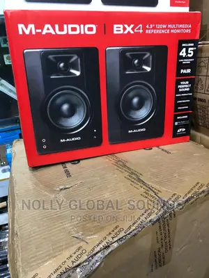 M Audio BX4 120-Watt Powered Desktop / Studio Monitors