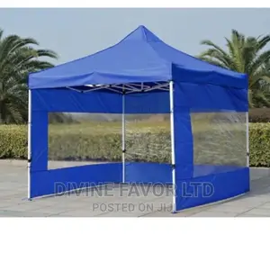 Imported Foldable Gazebo 10 by 10 Feet With Transparent Wall