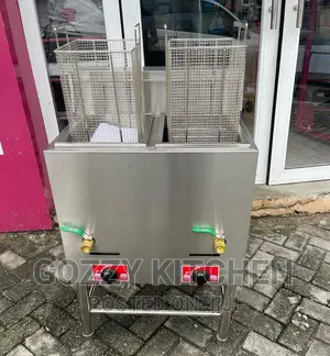 Commercial Deep Frying Machine Gas
