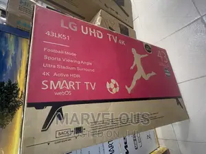 Brand New LG 43inch Full HD Smart Framless Television