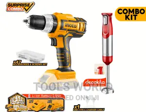 INGCO Lithium-Ion Cordless 2 PCS Combo Kit
