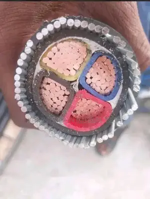 120mm 4core Nigeria Well Galvanized Armoured Cable