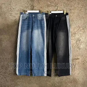 *Original BALENCIAGA Oversized Denim Pants*. Men Women