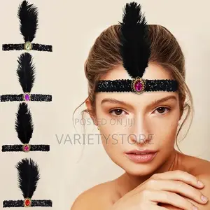 Halloween Feather Hairband