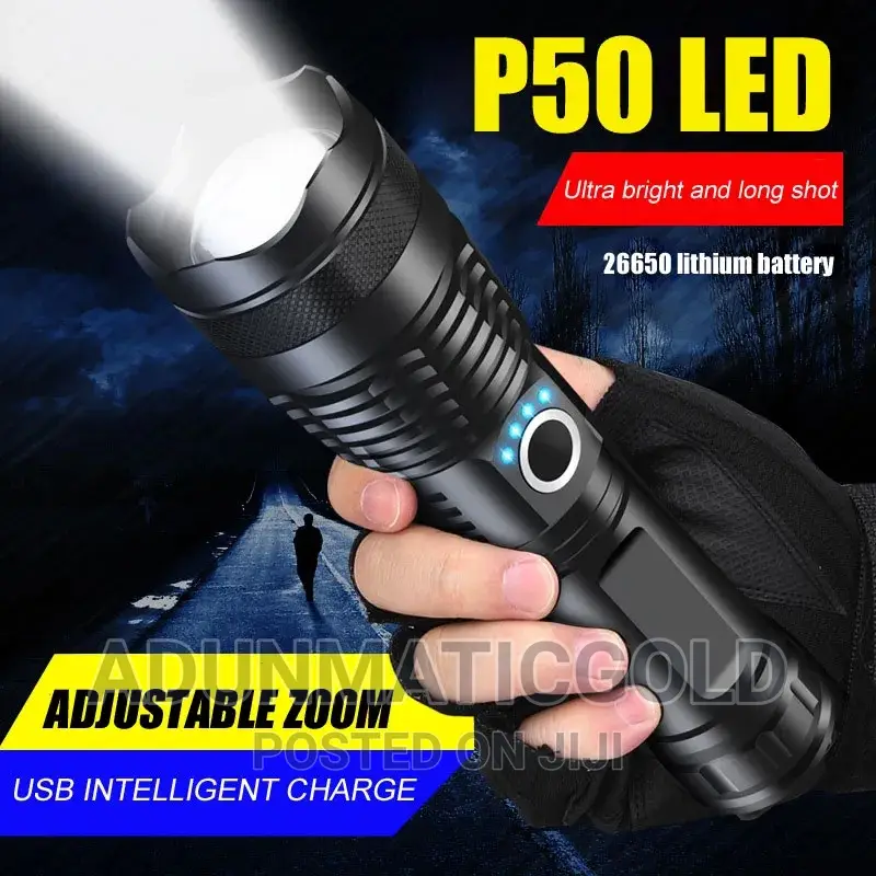 Ultra Bright Zoom Lantern Led Flashlight