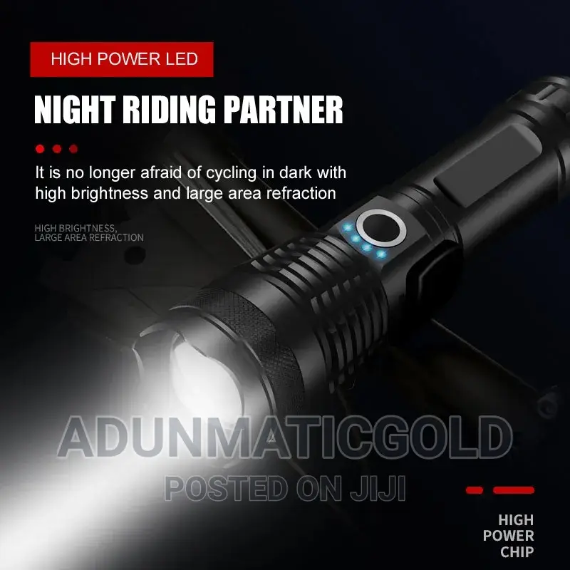 Ultra Bright Zoom Lantern Led Flashlight