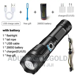 Ultra Bright Zoom Lantern Led Flashlight