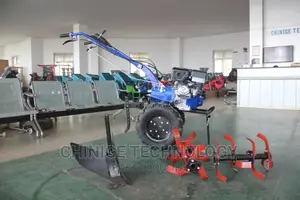 13hp Mini Tiller With Ridger and Tilling Blades