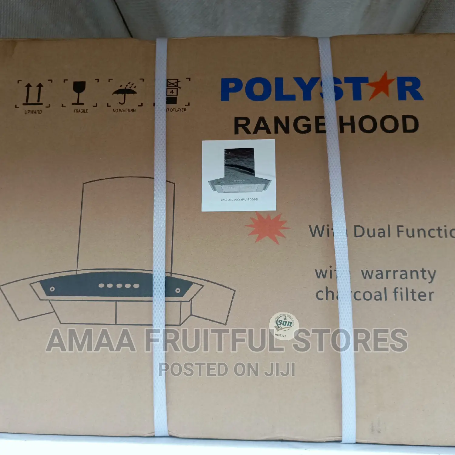 Polystar Range Hood 60cm