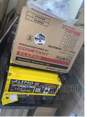 SV6800 Elepaq Constant 4.5KVA Generator