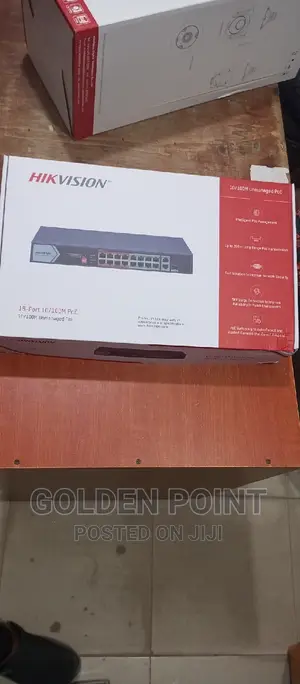 Hikvision Ds-3e0316p-E | 16 Port Fast Unmanaged Poe Switch
