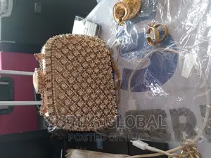 Gold Luxury Hand Bag
