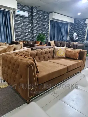 Stylish Brown 7 Sitters Sofas