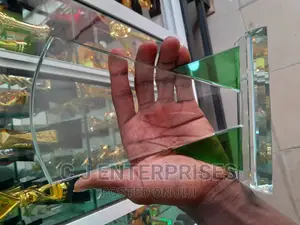 Crystal Glass Award Plaque S3