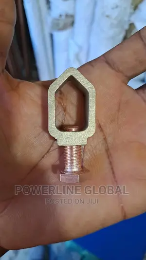 Clamp for Earthing Connections Against Thunder and Lightning