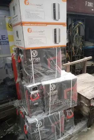 220ah Vita Tubular Battery 8pics and 7.5kva 48volt Inverter