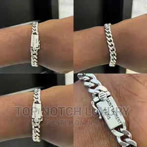 Original Steel YSL Bracelet Men Women