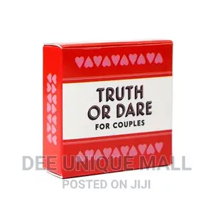 Couple's Card Games Truth or Dare Card Games for Adults