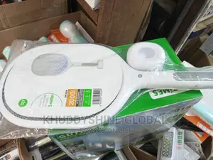 2 In 1 Electric Mosquito Killer Swatter Bat With Stand