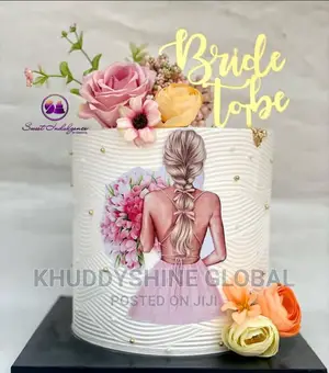 Replica Bride to Be Maid Wedding Cake
