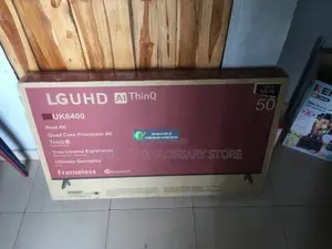 LG 50inches Smart Frameless Android Artificial Intelligence