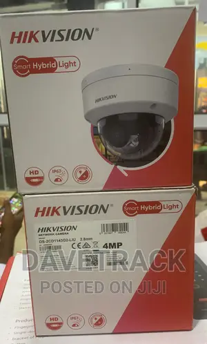 Hikvision 4MP Smart Hybrid Light Fixed Dome Network Camera