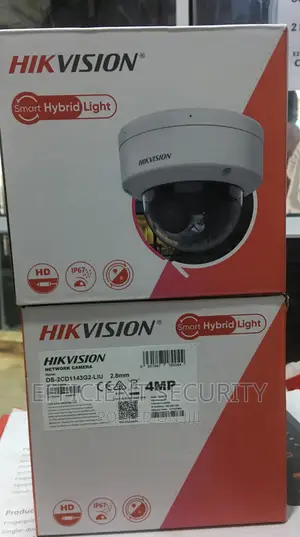 4 Mp Smart Hybrid Light Fixed Dome Network Camera High