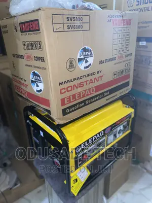 SV6800 Elepaq C0nstant 4.5kva Generator