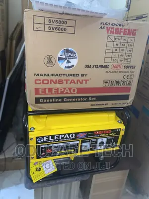 Elepaq 4.5kva Consdtant Generator SV6800