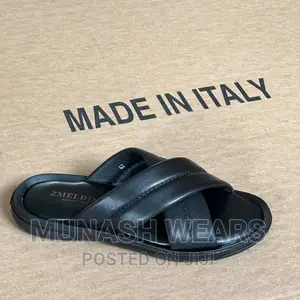 Pure Italian Leather Slipers