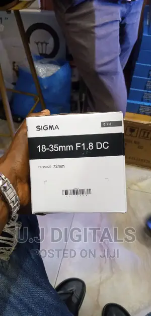 Sigma 18-35 F1.8 Lens for Canon