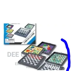 Mini 5 in 1 Chess Board Games