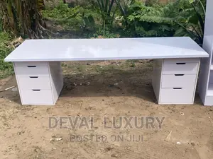 8ft Work Desk for Tech Professionals and Traders