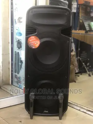 Amaz Double 15inches Rechargable Public Address System 7500W