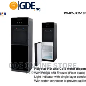 Polystar Water Dispenser Hot and Cold – All Black