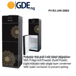 Polystar Water Dispenser Hot And Cold – Black Gold