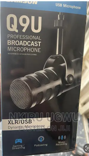 Samson Q9u XLR/Usb Dynamic Broadcast Microphone