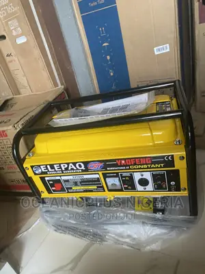 Original 3.5kva Elepaq Constant Sv6800 Generator