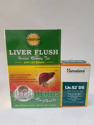 Liver Flush Plus Liv52 Ds Total Cure for Hepatitis and Detox