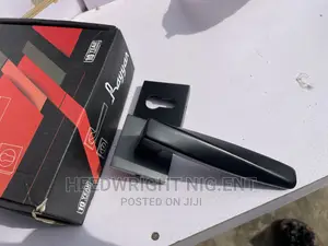 Heavy BLACK Security Separate Door Lockset