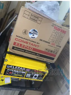 BEST SELLING 4.5KVA Elepaq Constant Manual Starter Generator