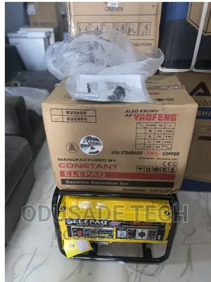 EFFECTIVE Elepaq 4.5KVA Constant Manual Starter Generator