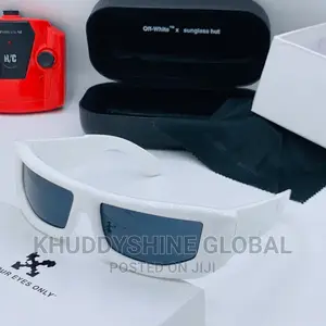 Rectangle Offwhite Sunglasses