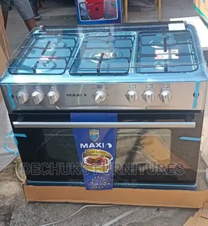 Brand New Maxi 90/60cm 5gas Burner With Auto Ignition Oven