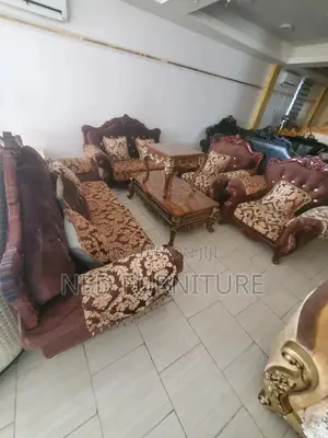 Brown Crown Royal Sofa Set