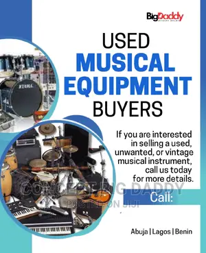 We Buy Genuine Musical Instruments / Equipment
