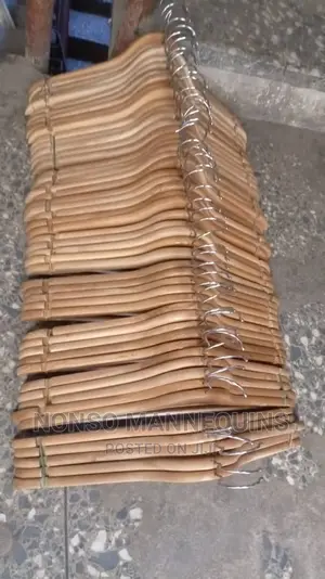 Sets of 10 Wood Clothing Hangers