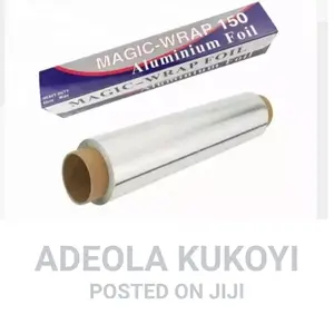 5 Cartoons Rolls of Magic Wrap Aluminum Foil Paper- Big Size