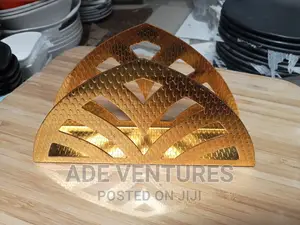 Gold Serviett Holder