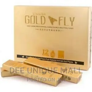 Gold Fly Spanish Fly Drops X 12 (Sexual Arousal for Women)